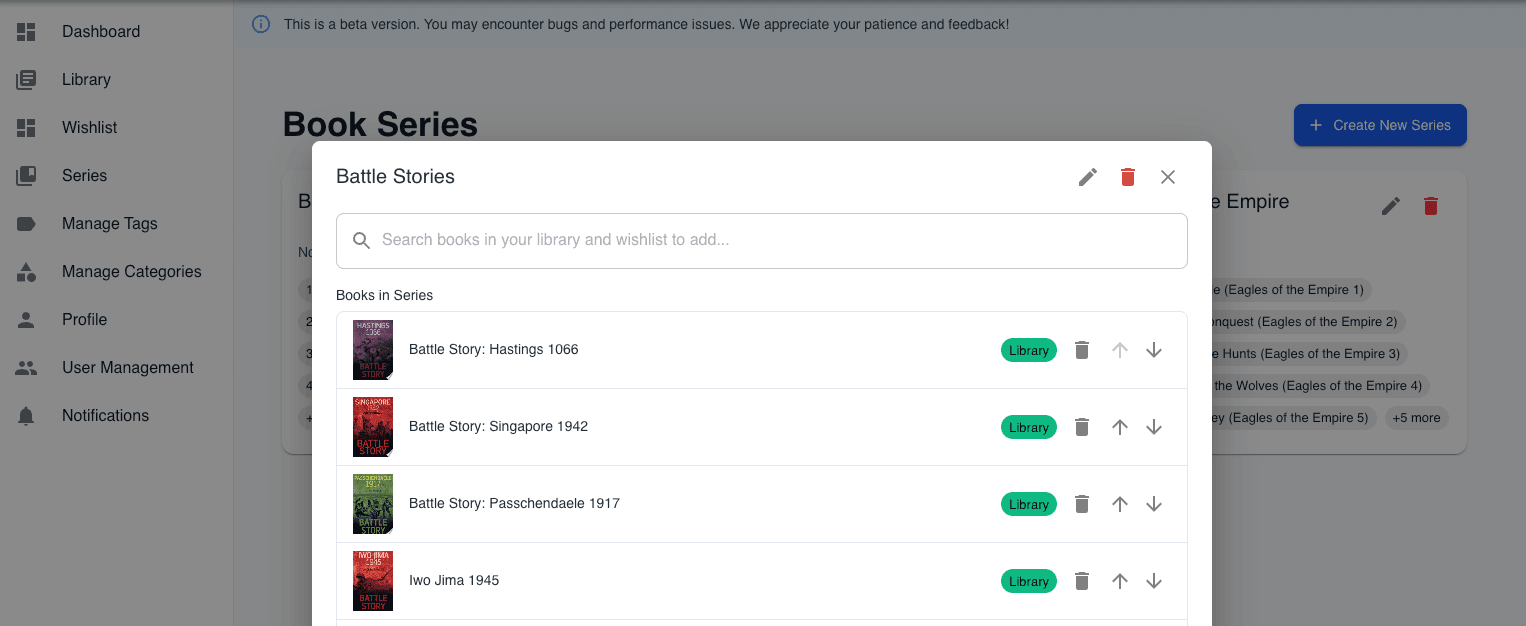 January 2025 Updates: Series & Collections Management