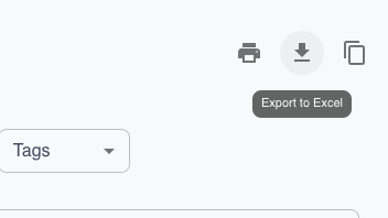 Export options for Pro users